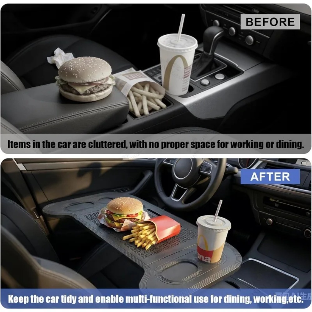 Car Laptop Tray Foldable Steer - Travel Accessories For Car recension och pris