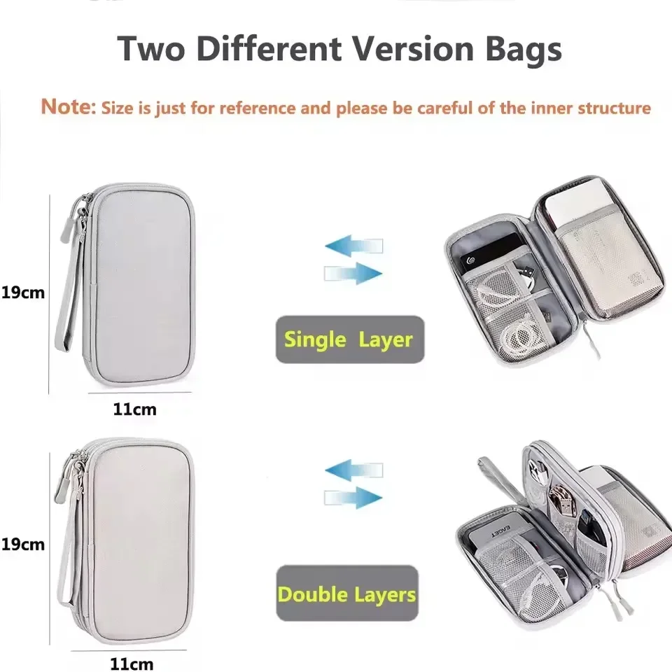 Travel Cable Bag Portable Digi - Travel Accessories Organizer Bag recension och pris