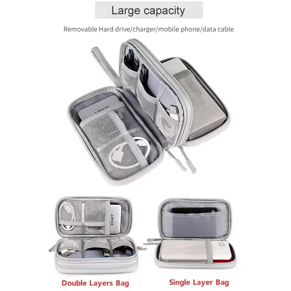 Travel Cable Bag Portable Digi - Travel Accessories Organizer Bag recension och pris