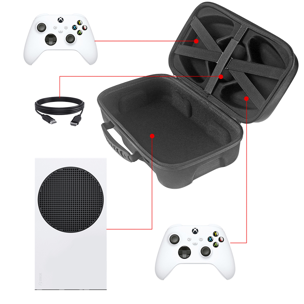Hard Carrying Case for Xbox Se - Travel Bag Xbox Series S recension och pris