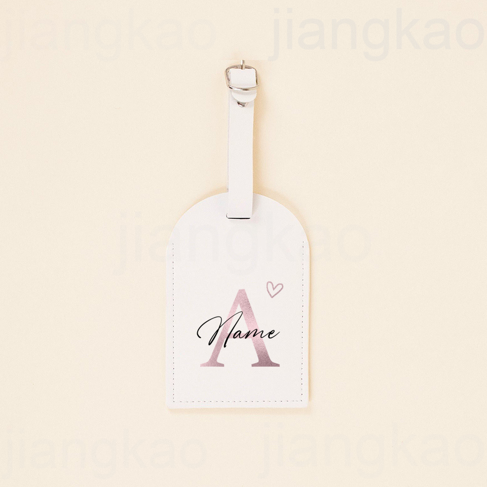 Personalized PU Luggage Tag He - Travel Accessories To Gift recension och pris