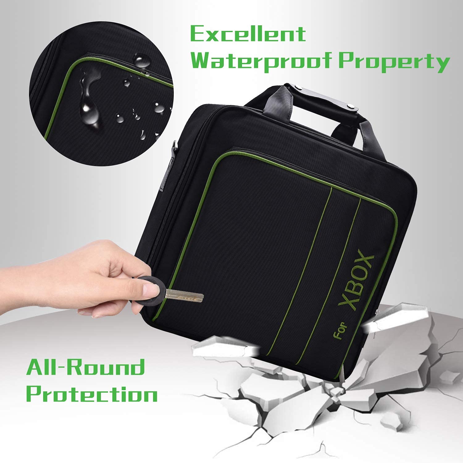 Carrying Case for Xbox Series  - Travel Bag Xbox Series S recension och pris