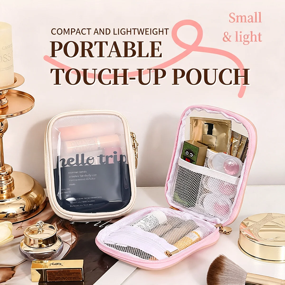Transparent Portable Cosmetic  - Travel Accessories Organizer Bag recension och pris