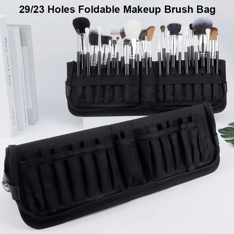 29/23 Holes Foldable Makeup Br - Travel Accessories Organizer Bag recension och pris