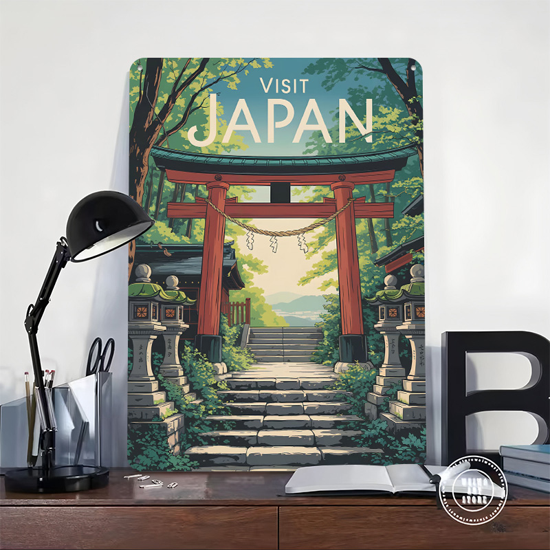 Visit Japan Travel 3D Texture  - Travel Accessories For Europe recension och pris