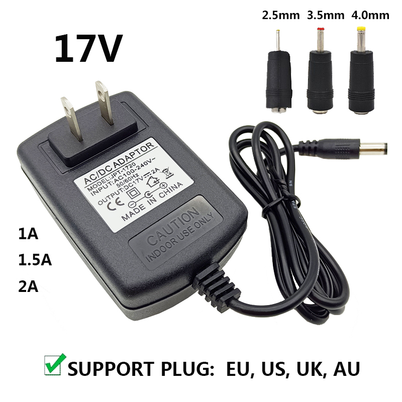 DC17V 17V 2A AC DC Power Suppl - Travel Accessories Uk recension och pris