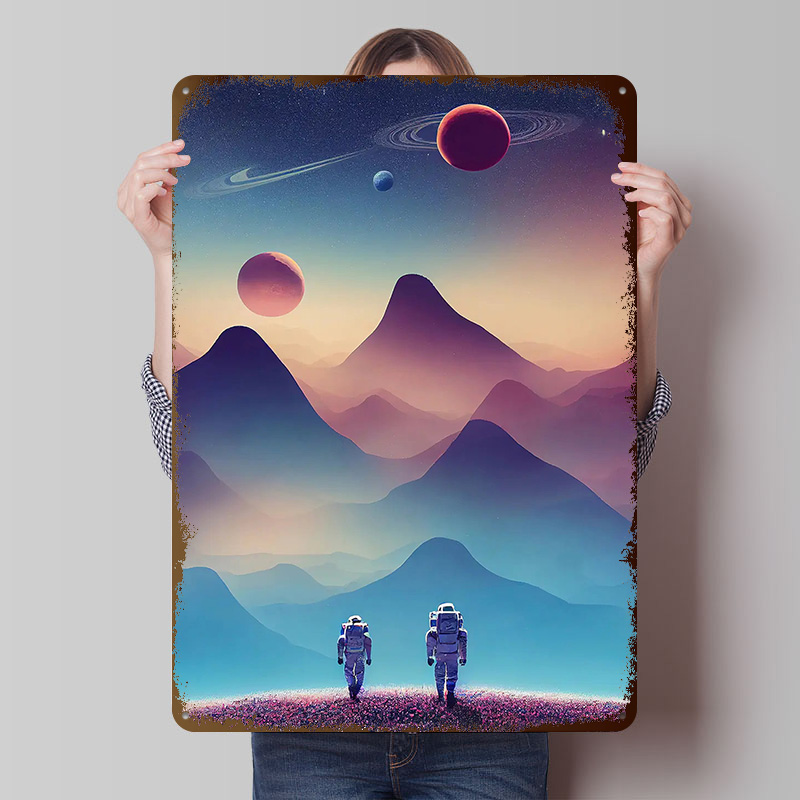 Astronaut Traveling Poster Cus - Travel Accessories For Europe recension och pris