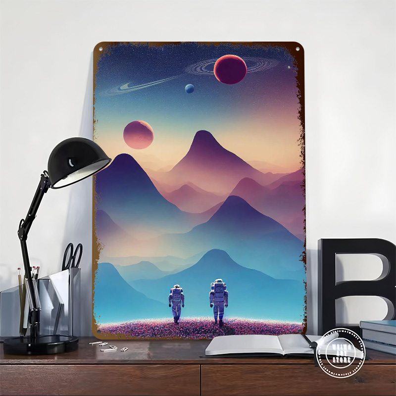 Astronaut Traveling Poster Cus - Travel Accessories For Europe recension och pris