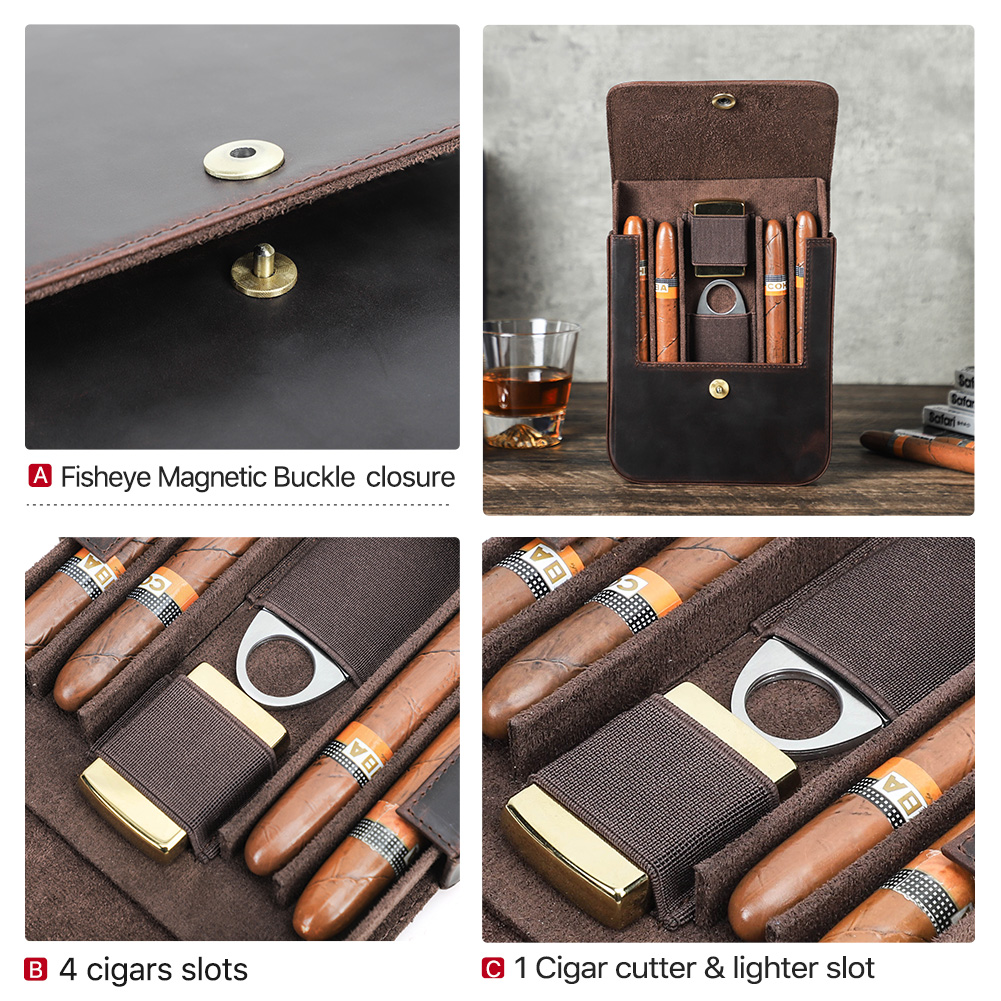 CONTACT'S FAMILY Genuine Leath - Travel Accessories Usa recension och pris