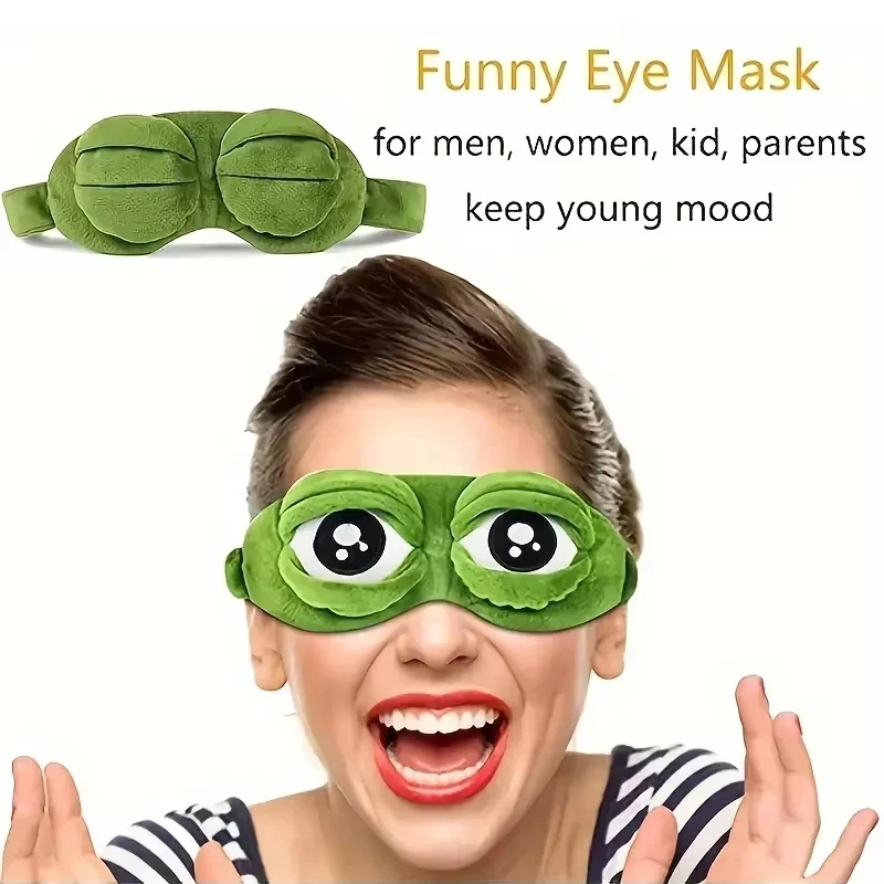 Frog Shaped Eye Mask Party Gam - Travel Accessories Usa recension och pris
