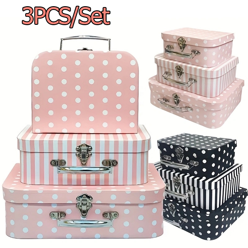 3pcs Vintage Style Cardboard B - Travel Accessories Gift Set recension och pris