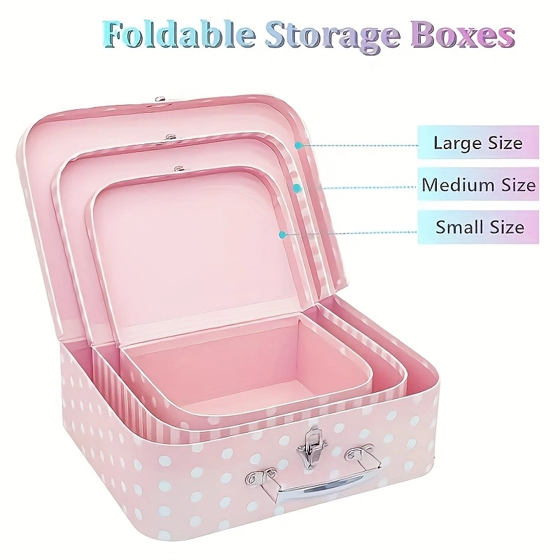 3pcs Vintage Style Cardboard B - Travel Accessories Gift Set recension och pris
