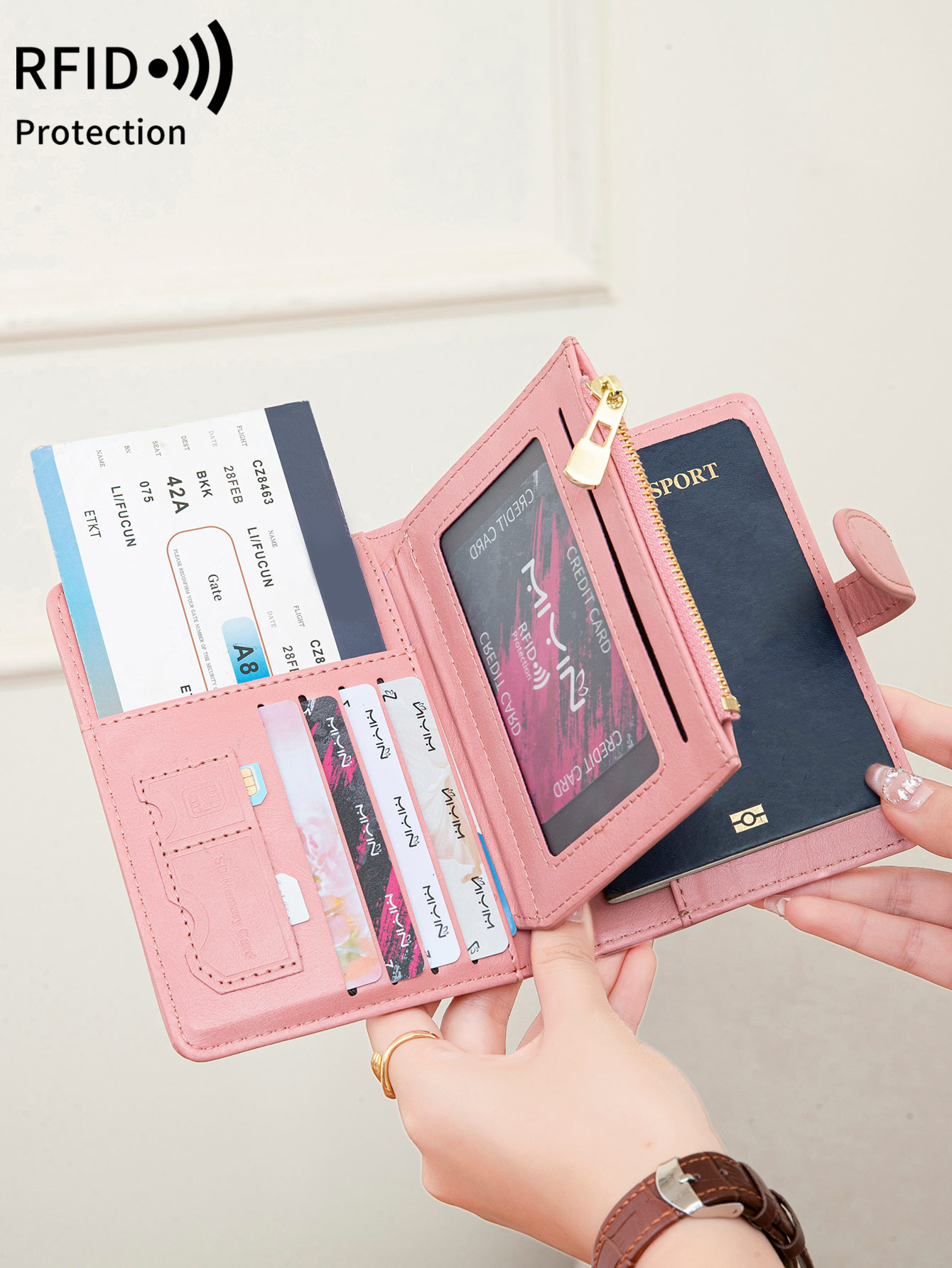 Multi Functional RFID Anti-The - Travel Accessories For Plane recension och pris