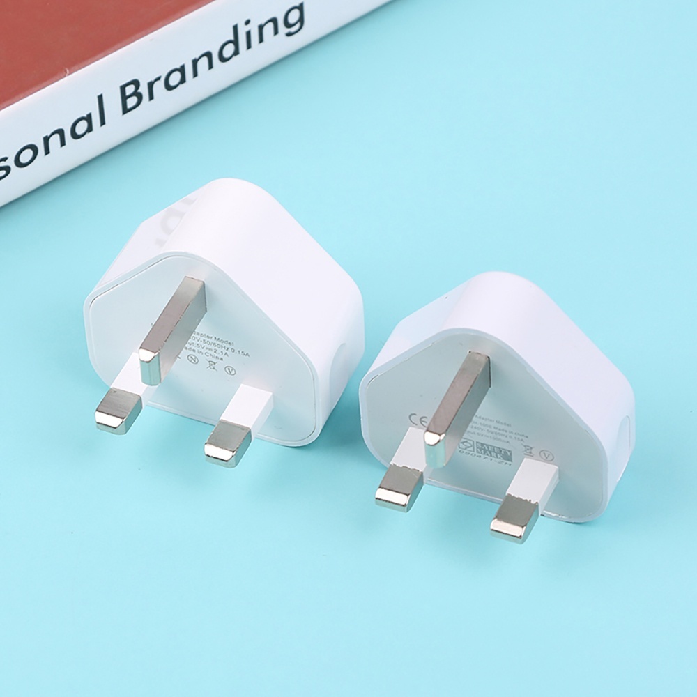 2in1 USB UK Plug 3 Pin Wall Ch - Travel Accessories Uk recension och pris
