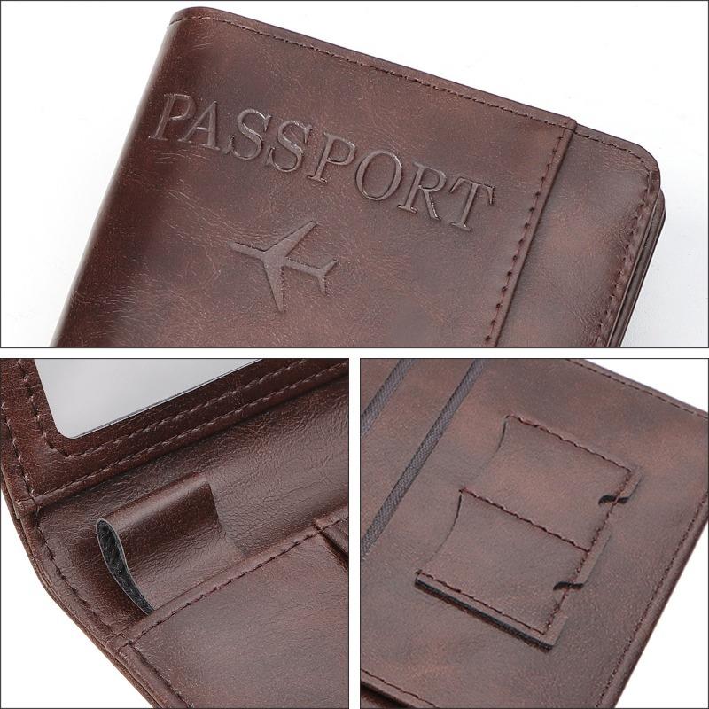 1PC Lightweight Passport Walle - Travel Accessories For Plane recension och pris